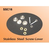 SSC16 - 16mm Stainless Steel Screw Cap