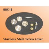SSC19 - 19mm Stainless Steel Screw Cap