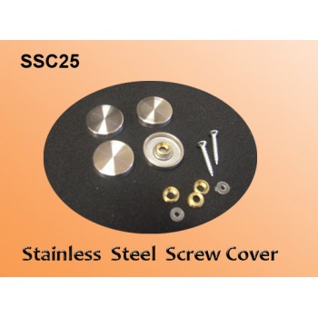 SSC25 - 25mm Stainless Steel Screw Cap